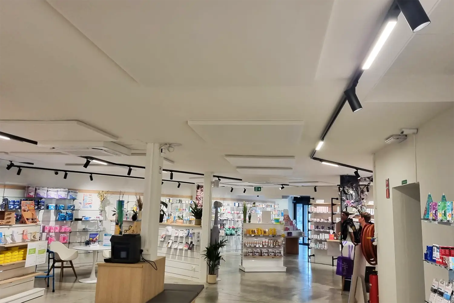 retail showroom akoestiek