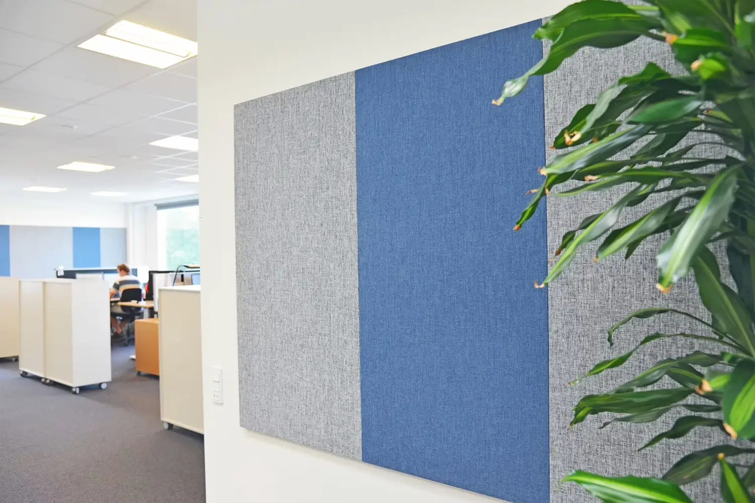 tyst akoestische panelen wand kleur