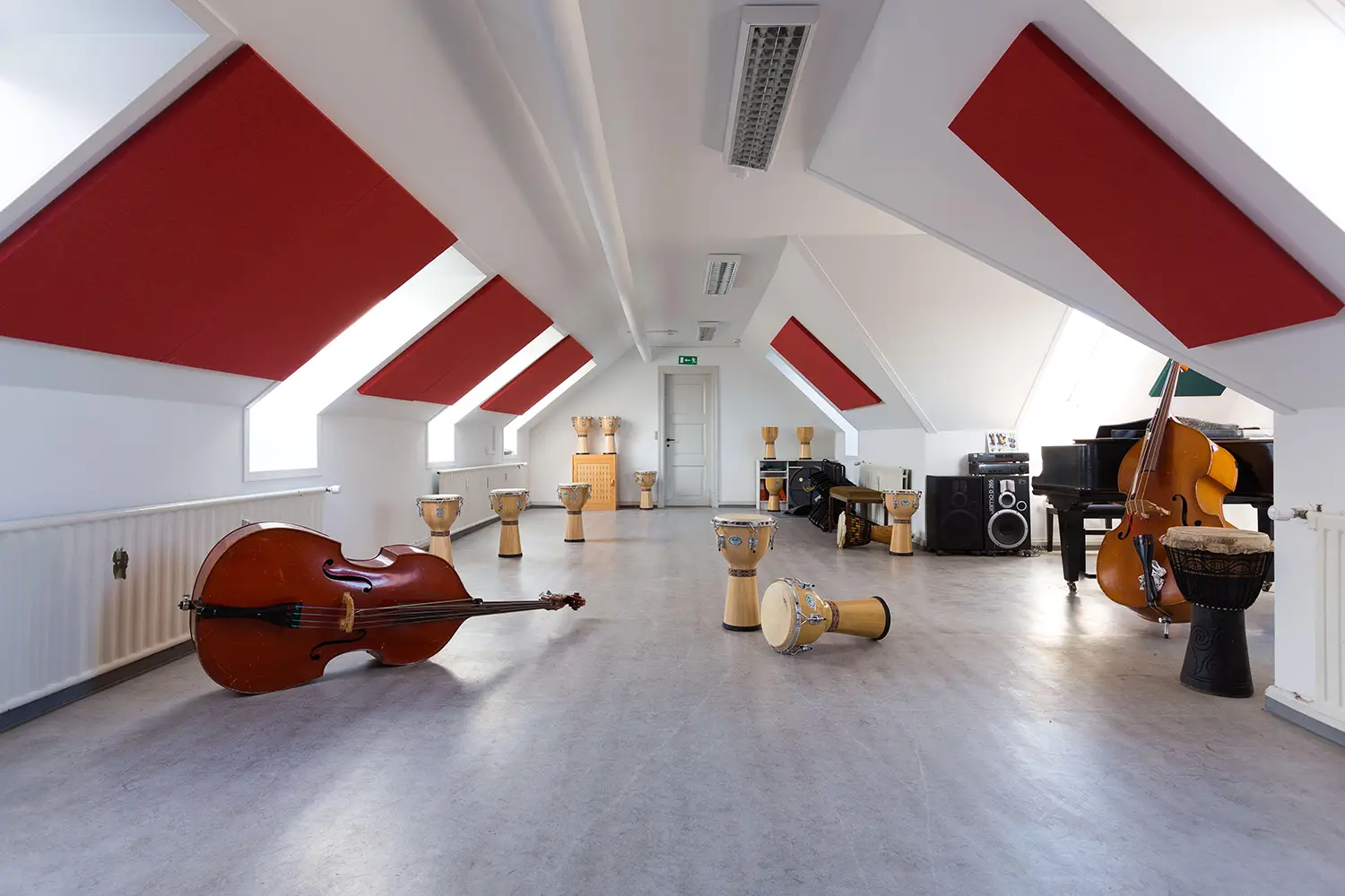 tyst panelen luisterruimte